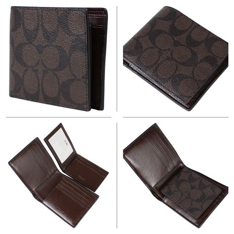 coach wallets for men outlet